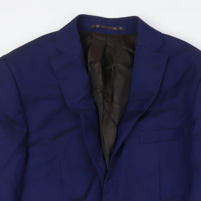 Mens UK Size 38 NEXT Regular Blue Suit Jacket