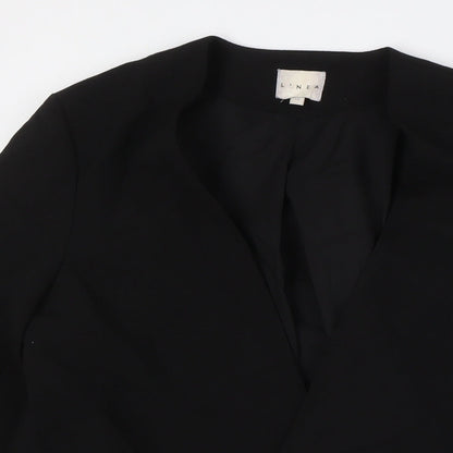 Linea Womens Black Jacket Size 12