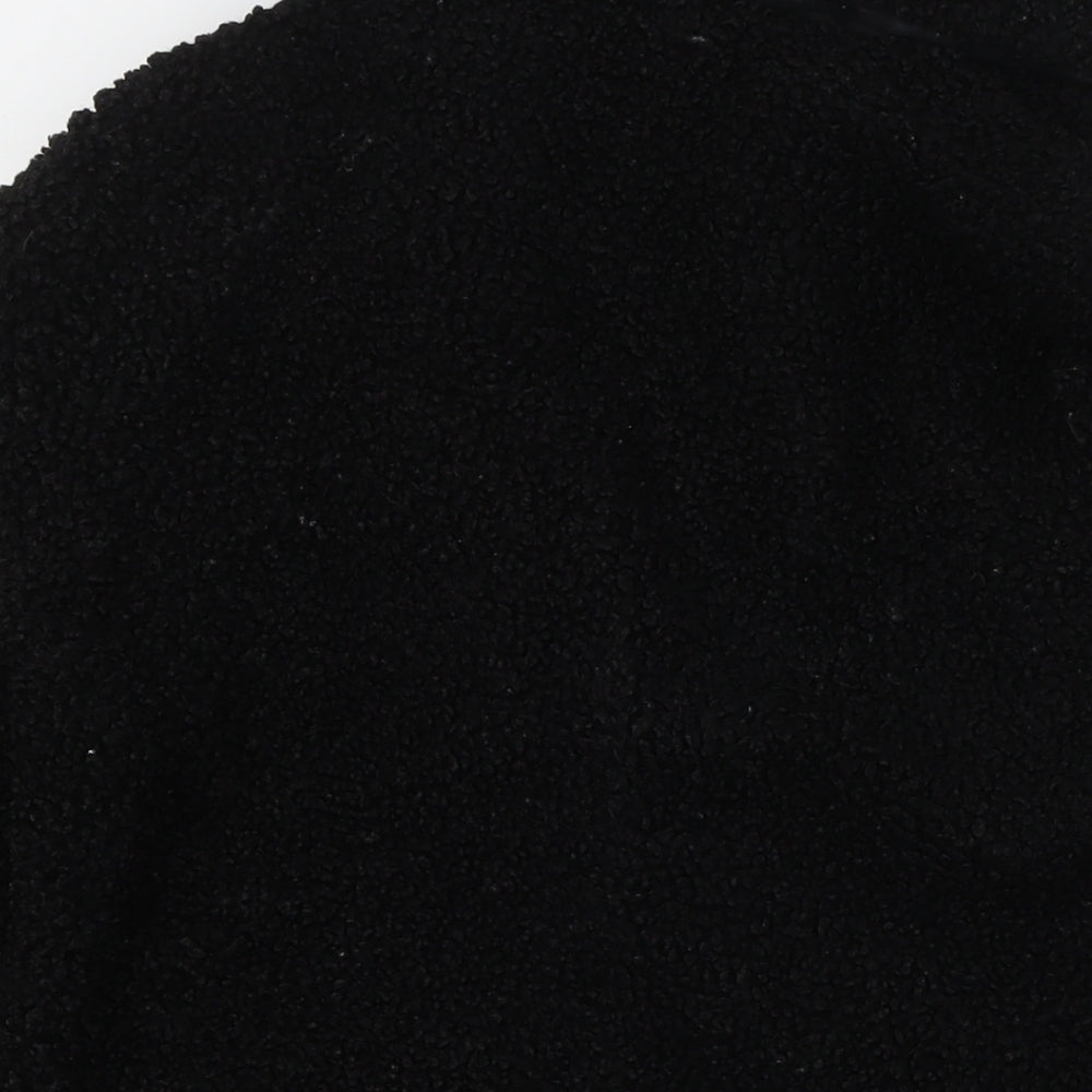 Womens UK Size 10 Capsule Black Overcoat