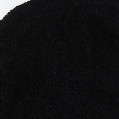 Womens UK Size 10 Capsule Black Overcoat