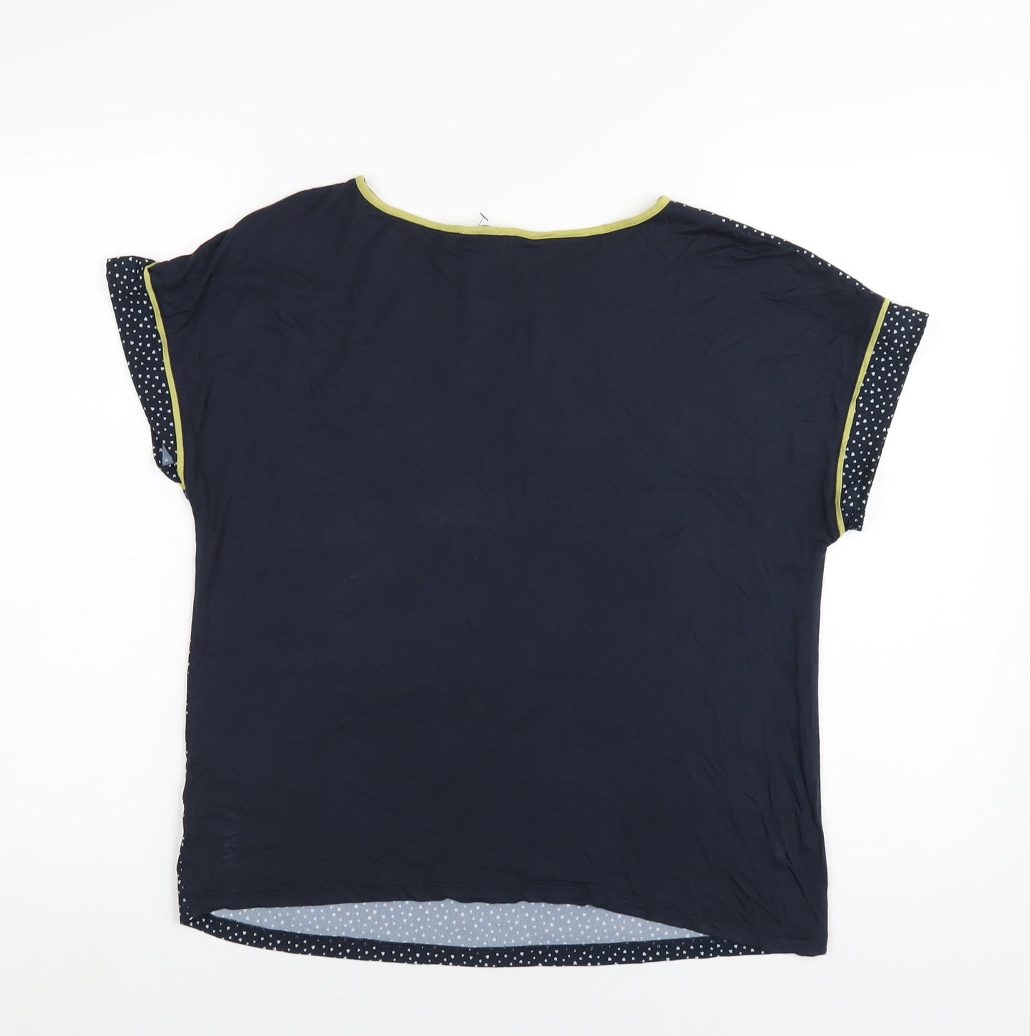 Womens UK Size 10 NEXT Blue Basic T-Shirt