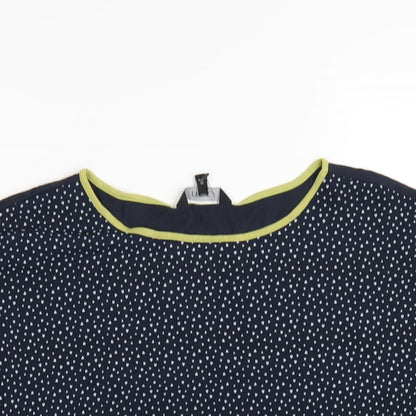 Womens UK Size 10 NEXT Blue Basic T-Shirt