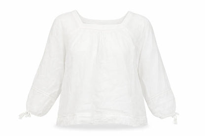 Womens UK Size 8 NEXT White Basic Blouse