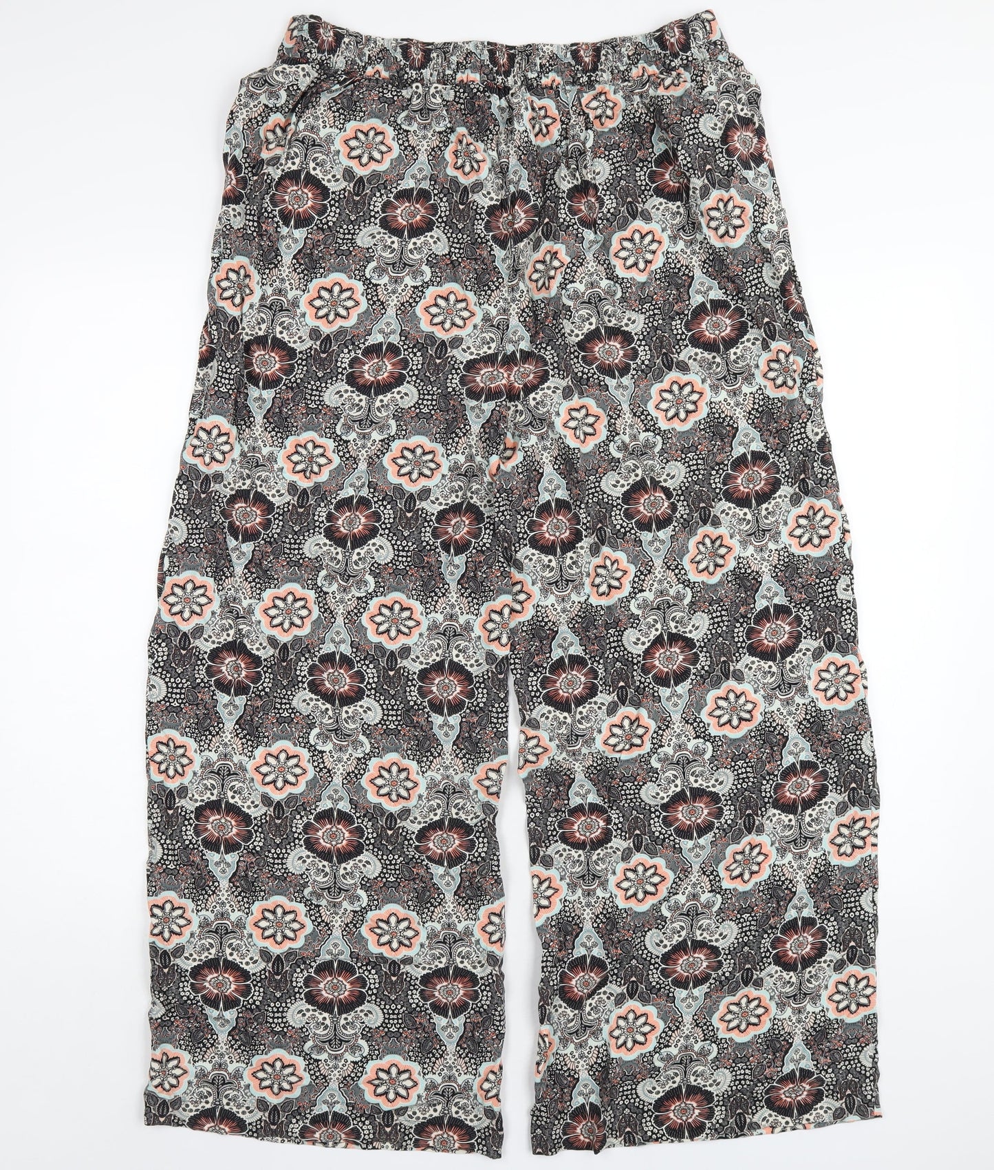 Womens UK Size 14 Red Herring Regular Fit  Multicoloured Trousers