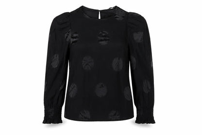 Womens UK Size 14 NEXT Black Basic Blouse