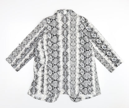 Womens UK Size 14 New Look Grey Jacket