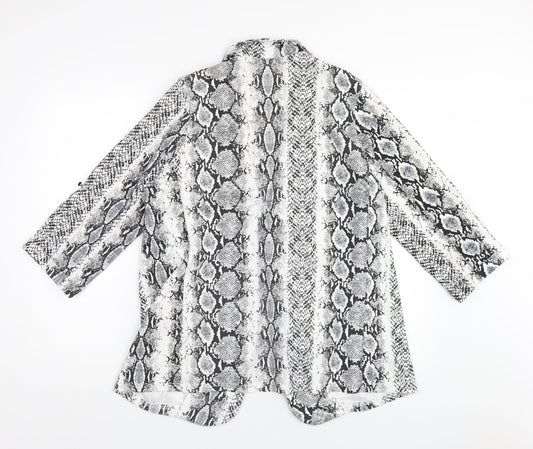 Womens UK Size 14 New Look Grey Jacket