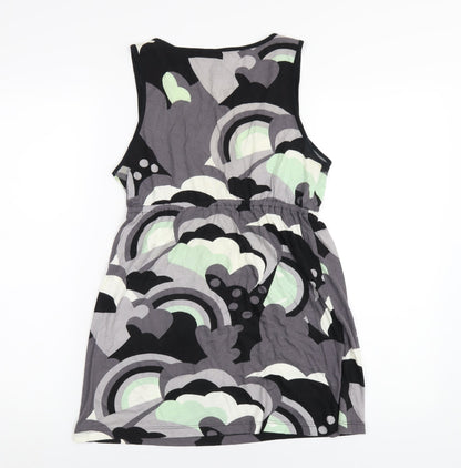 Womens UK Size 8 H&M Multicoloured Basic Tank