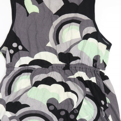 Womens UK Size 8 H&M Multicoloured Basic Tank