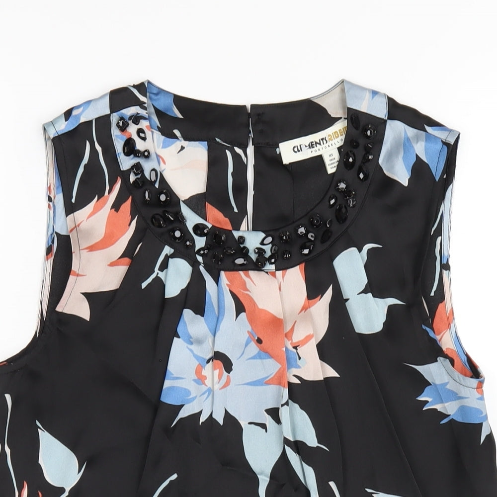 Womens UK Size 8 Clements Ribeiro Multicoloured Basic Blouse