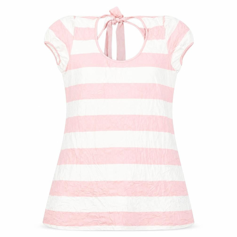 Womens UK Size 16 SAVIDA Pink Basic T-Shirt