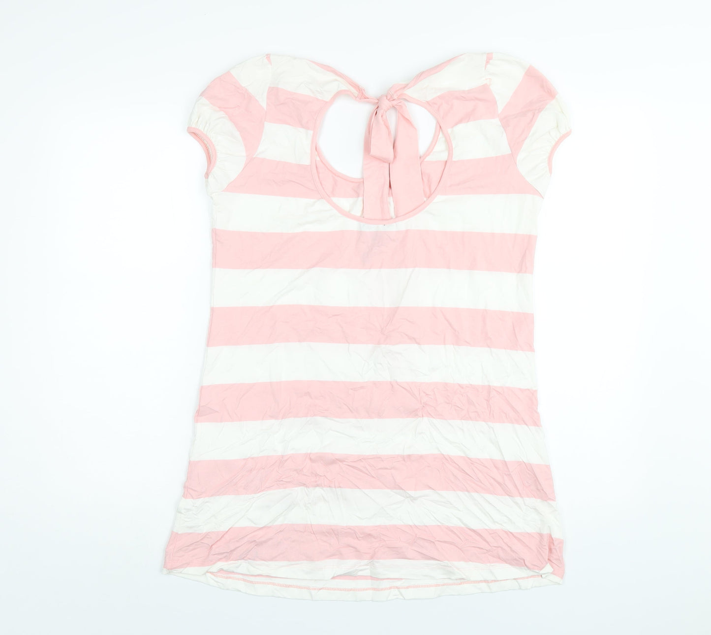 Womens UK Size 16 SAVIDA Pink Basic T-Shirt