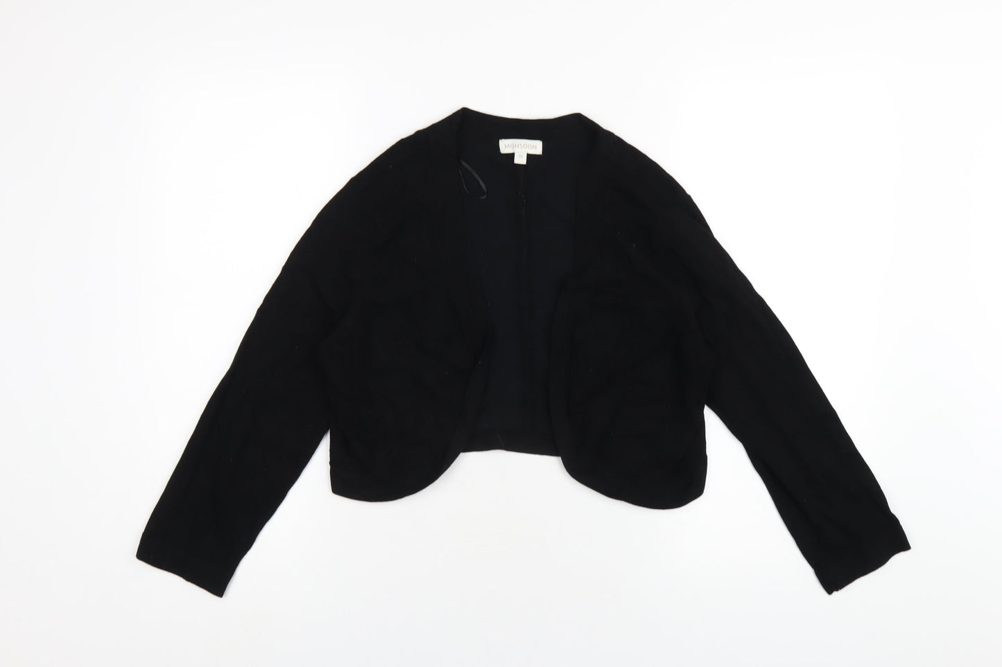 Womens UK Size M Monsoon Black Cardigan Jumper