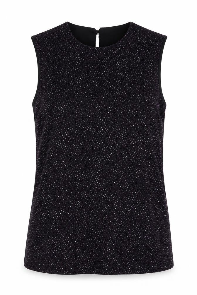 Womens UK Size 10 Dorothy Perkins Black Basic T-Shirt