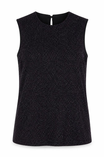 Womens UK Size 10 Dorothy Perkins Black Basic T-Shirt