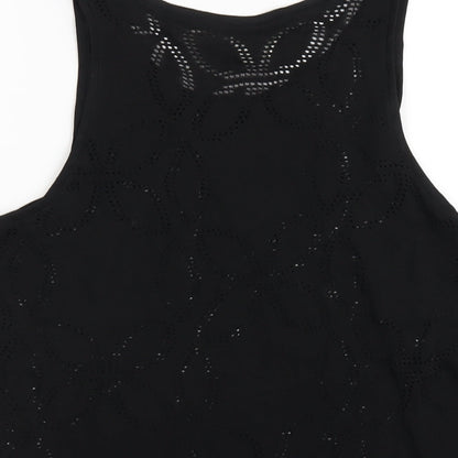 Womens UK Size M H&M Black Basic Tank