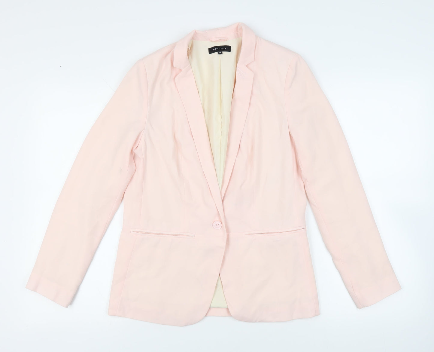 Womens UK Size 10 New Look Pink Jacket