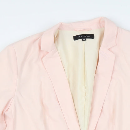 Womens UK Size 10 New Look Pink Jacket