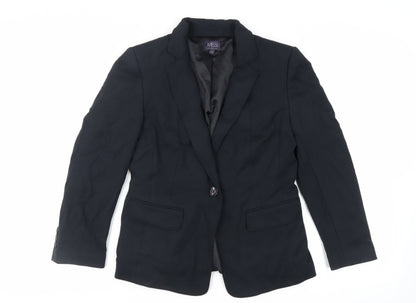 Womens UK Size 12 Marks and Spencer Black Jacket