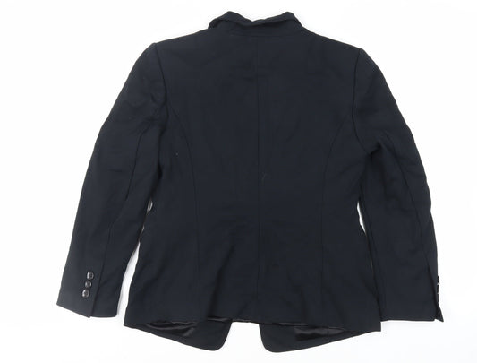 Womens UK Size 12 Marks and Spencer Black Jacket