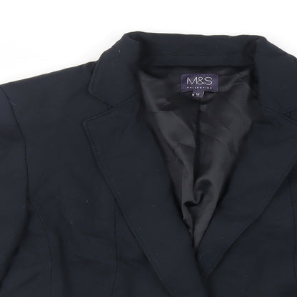 Womens UK Size 12 Marks and Spencer Black Jacket