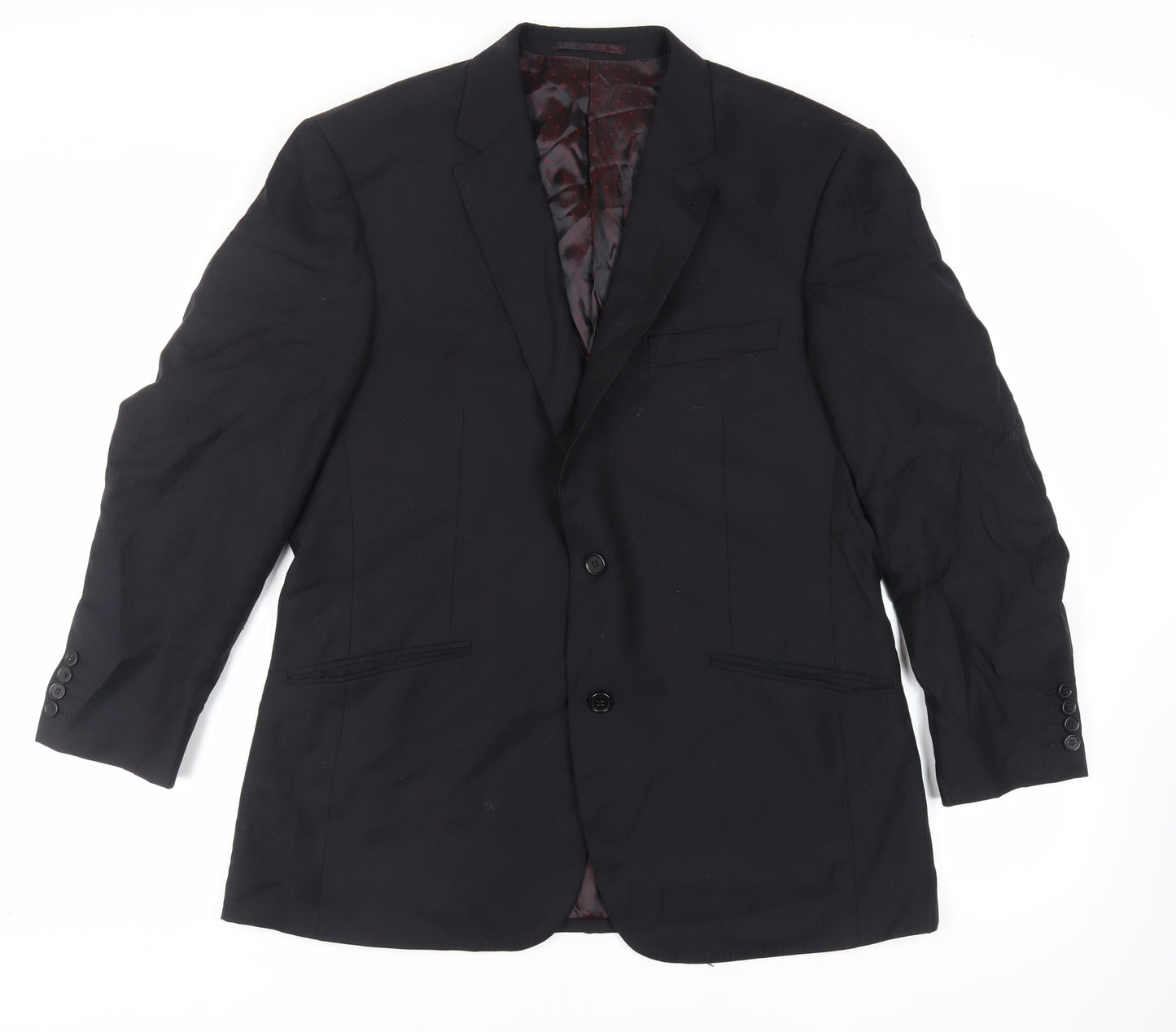 Mens UK Size 42 Skopes Regular Black Suit Jacket