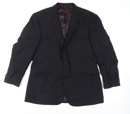 Mens UK Size 42 Skopes Regular Black Suit Jacket