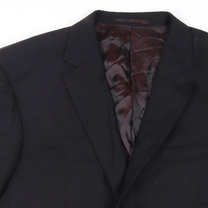 Mens UK Size 42 Skopes Regular Black Suit Jacket