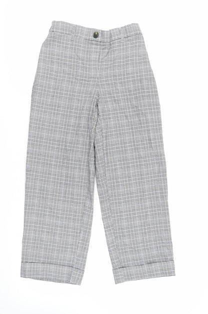 Womens UK Size 8 NEXT Regular Fit  Grey Trousers