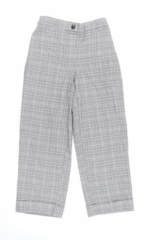 Womens UK Size 8 NEXT Regular Fit  Grey Trousers