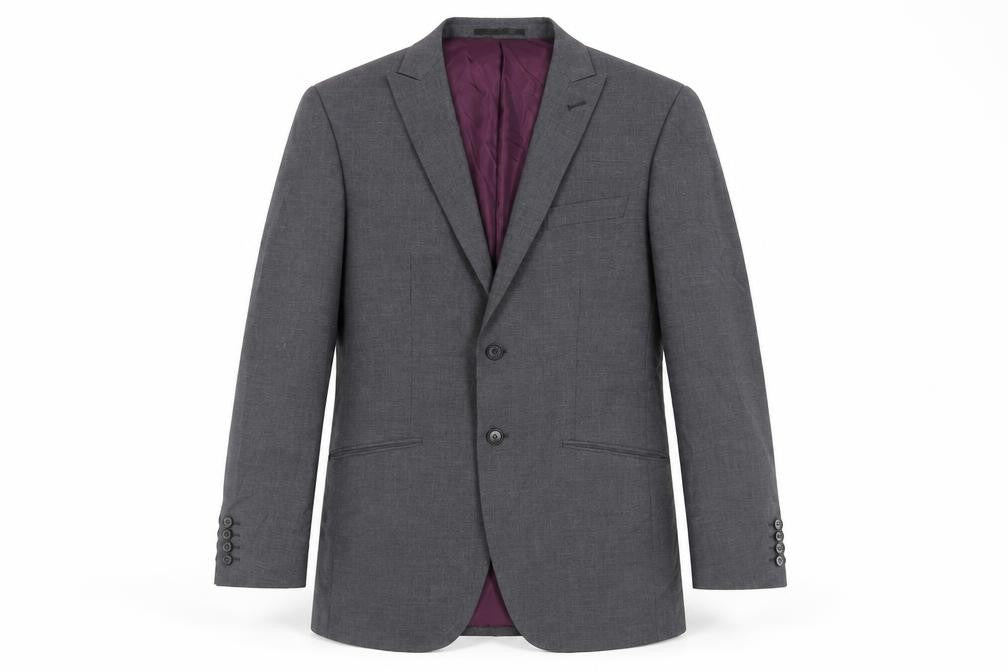 Mens UK Size 38 Autograph Regular Grey Suit Jacket