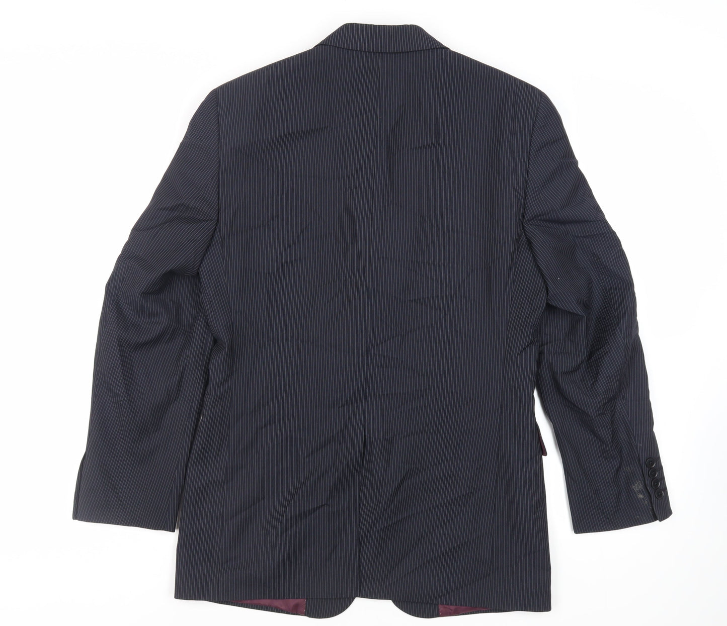 Mens UK Size 36 Greenwoods Regular Blue Suit Jacket