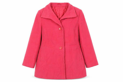 Womens UK Size 16 Basler Pink Pea Coat
