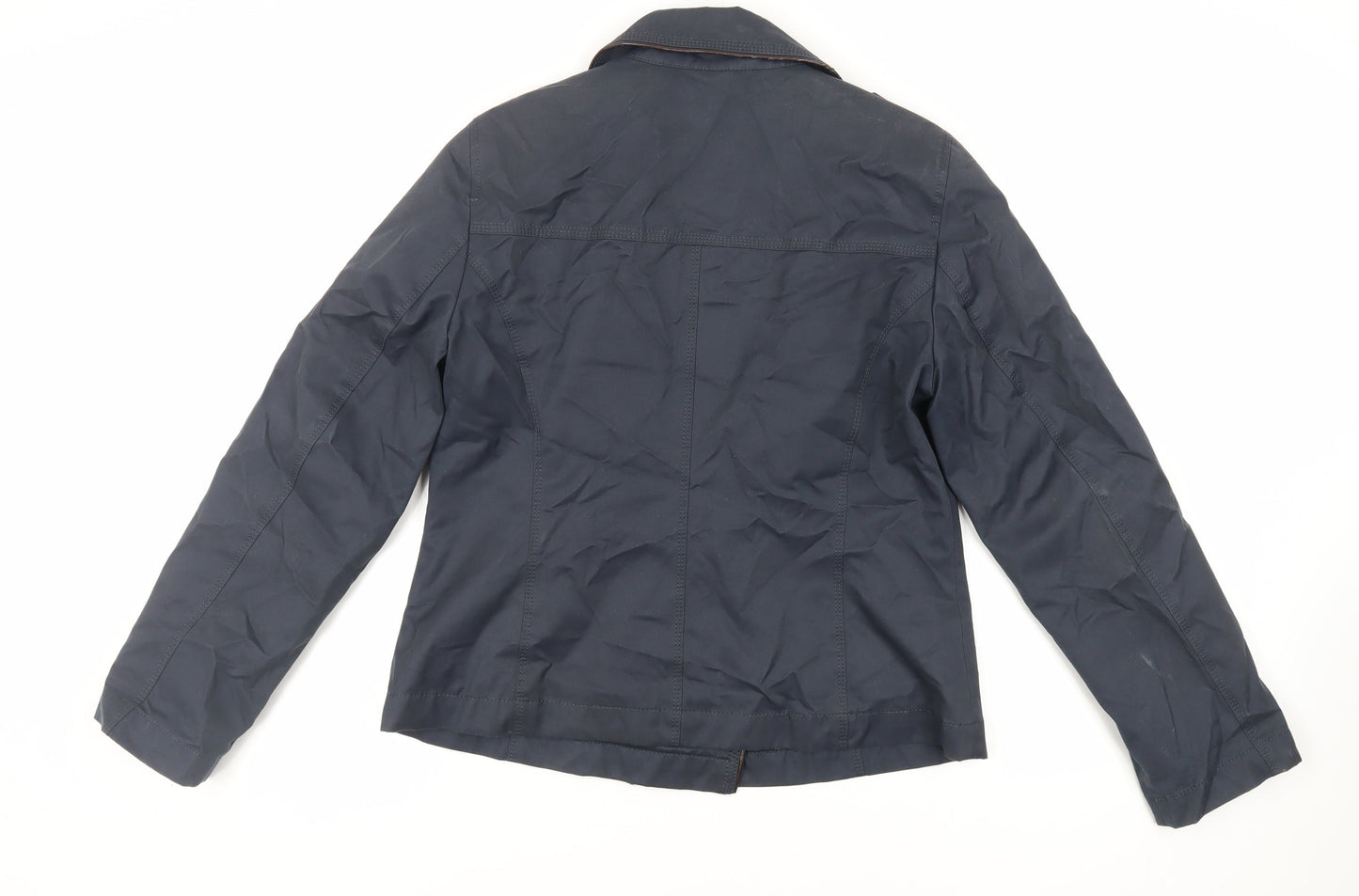 Autograph Womens Blue Jacket Size 12 Button