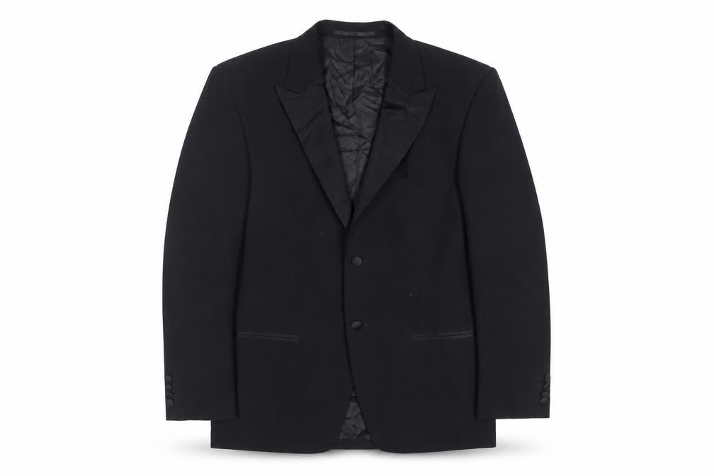Mens UK Size 38 Cecil Gee Regular Black Suit Jacket