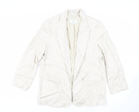 Womens UK Size 16 Marks and Spencer Beige Jacket