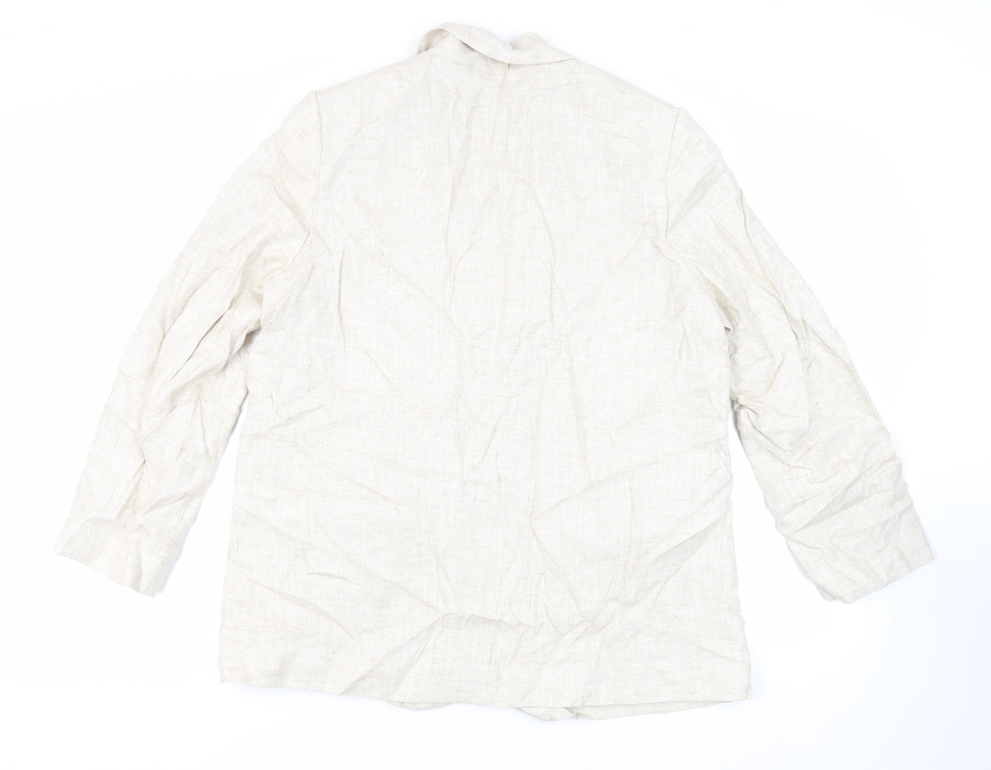 Womens UK Size 16 Marks and Spencer Beige Jacket