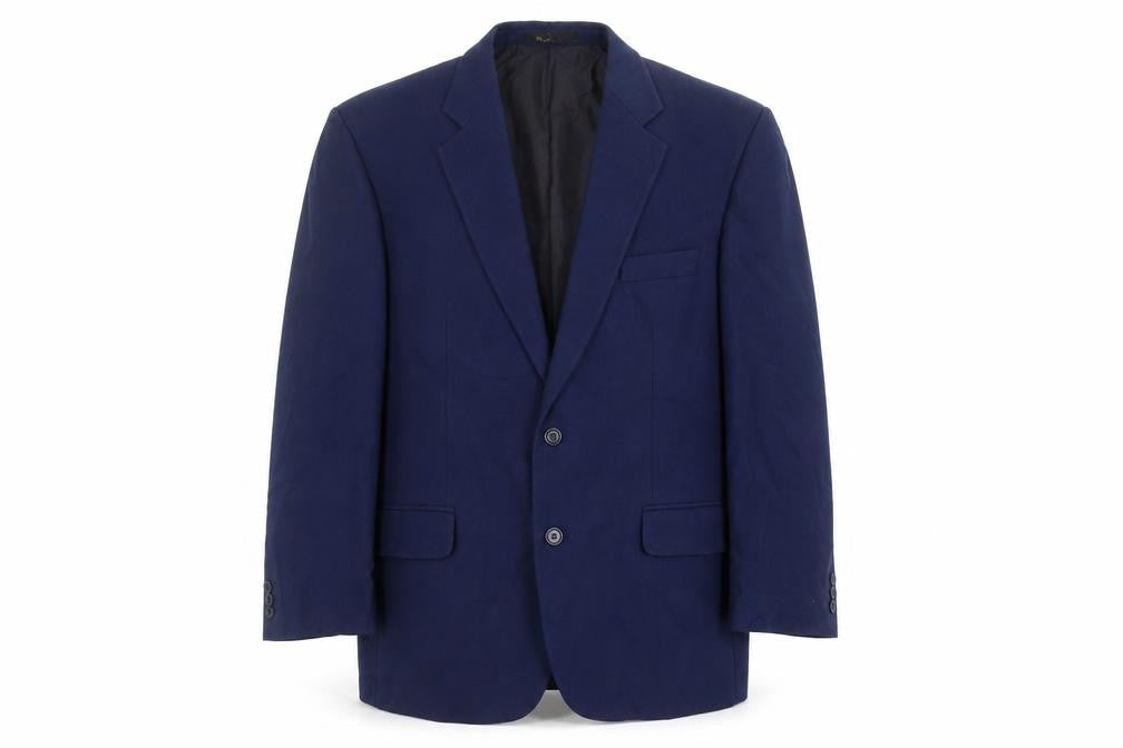 Mens UK Size 44 BHS Regular Blue Suit Jacket