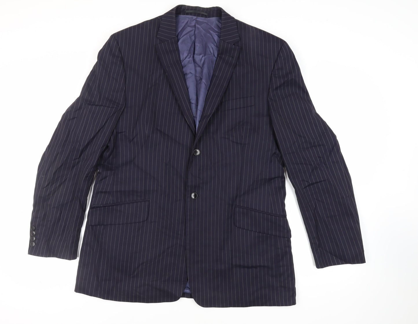 Mens UK Size 42 NEXT Regular Blue Suit Jacket