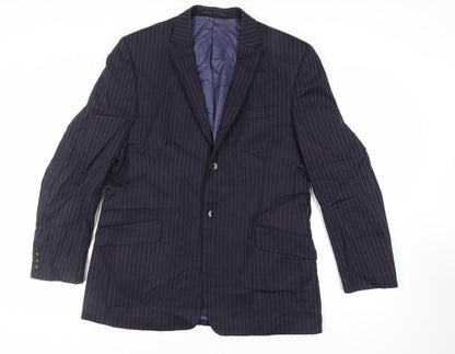Mens UK Size 42 NEXT Regular Blue Suit Jacket