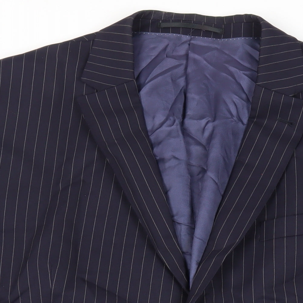 Mens UK Size 42 NEXT Regular Blue Suit Jacket
