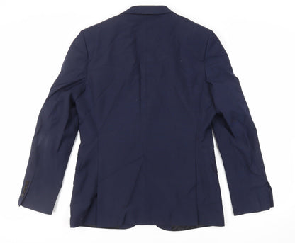 Mens UK Size 40 John Lewis Regular Blue Suit Jacket