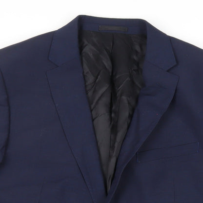 Mens UK Size 40 John Lewis Regular Blue Suit Jacket