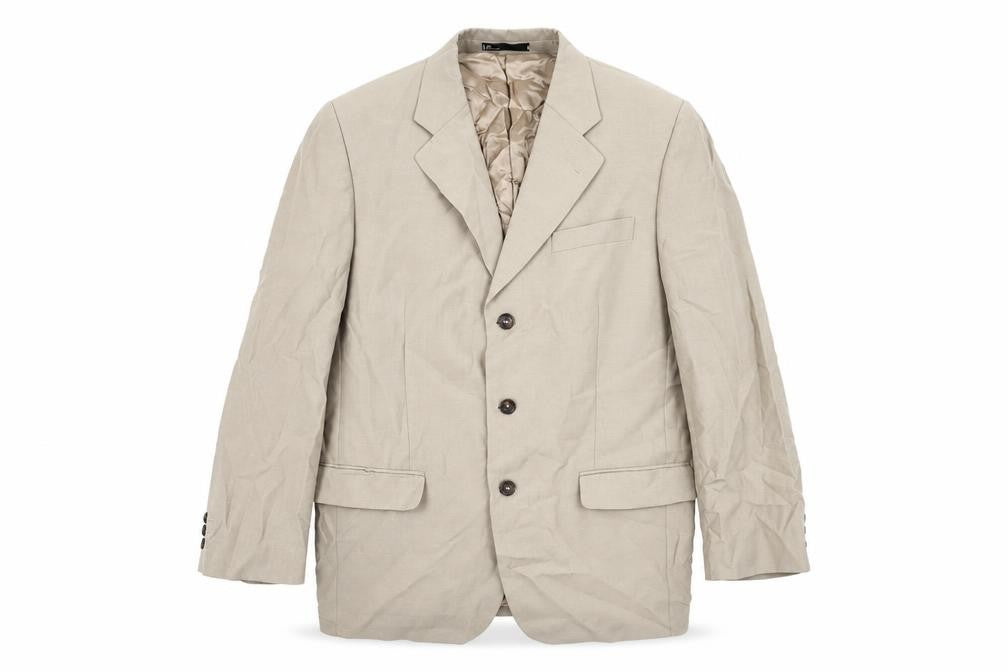 Mens UK Size 40 BHS Regular Beige Suit Jacket