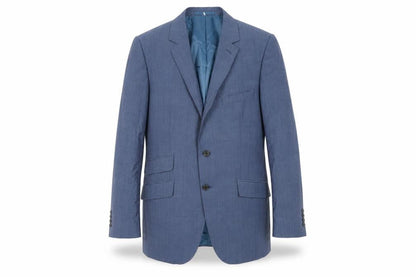 Mens UK Size 42 Marks and Spencer Regular Blue Suit Jacket