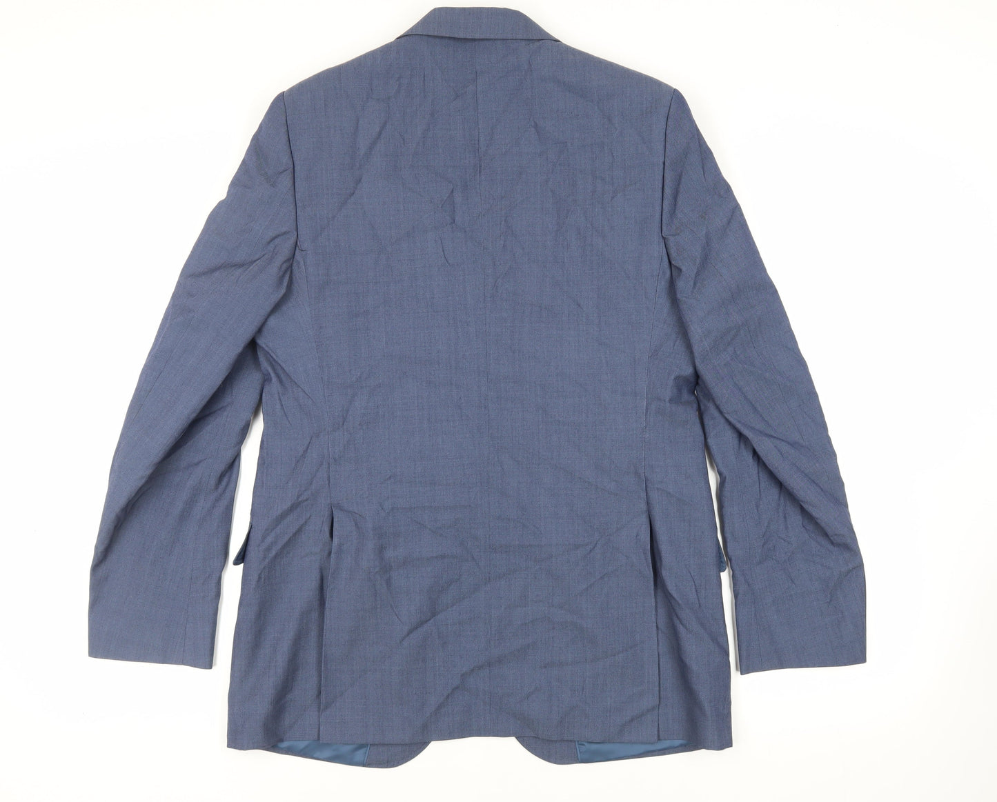 Mens UK Size 42 Marks and Spencer Regular Blue Suit Jacket