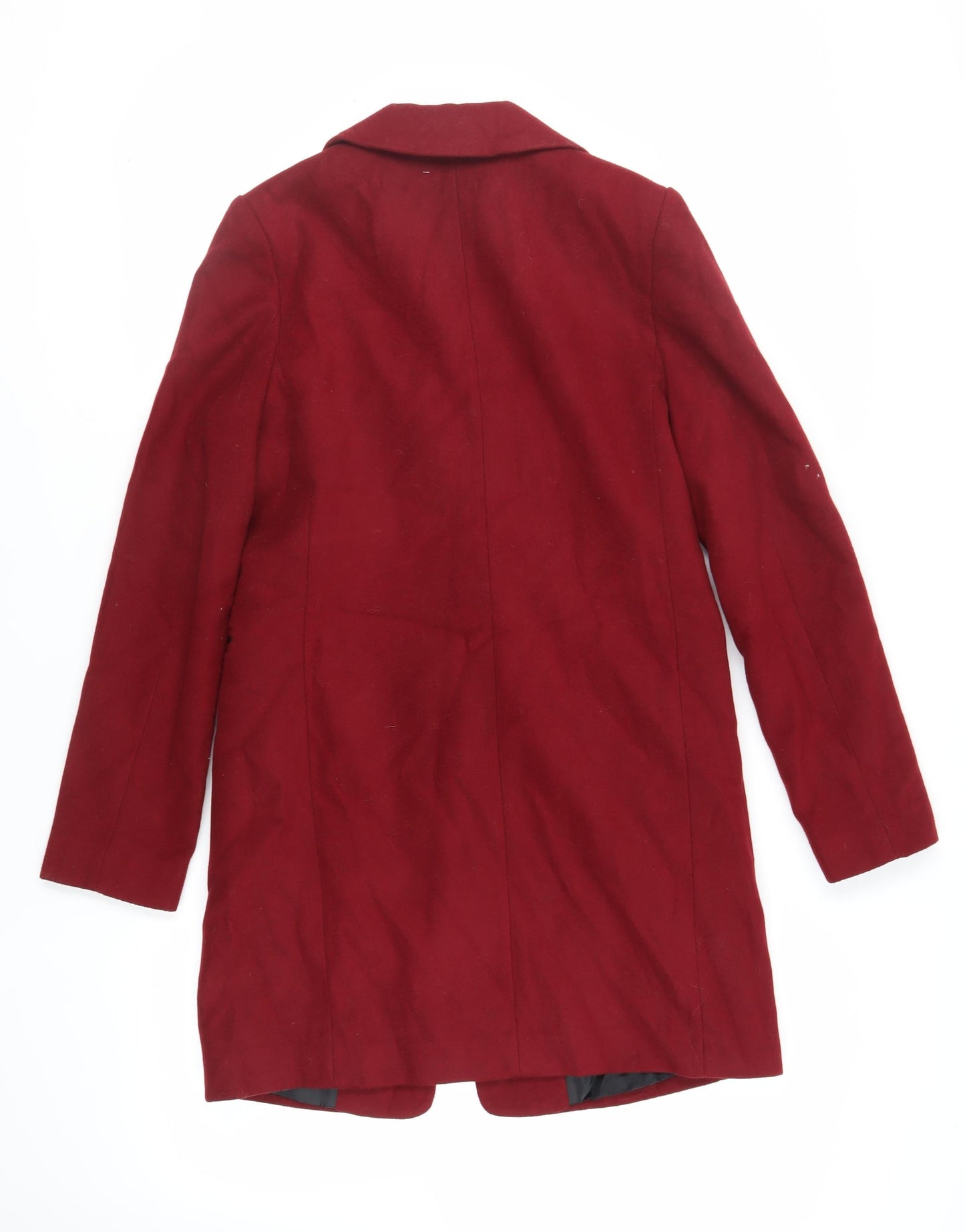 Womens UK Size 6 ASOS Red Overcoat