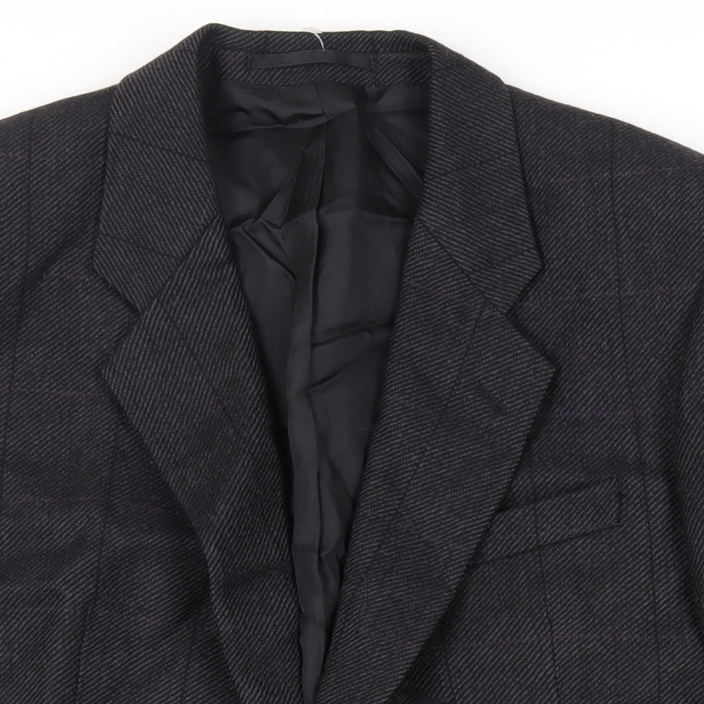 Mens UK Size 38 Douglas Regular Grey Suit Jacket