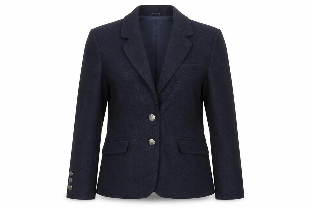 Womens UK Size 14 Cotton Traders Blue Jacket
