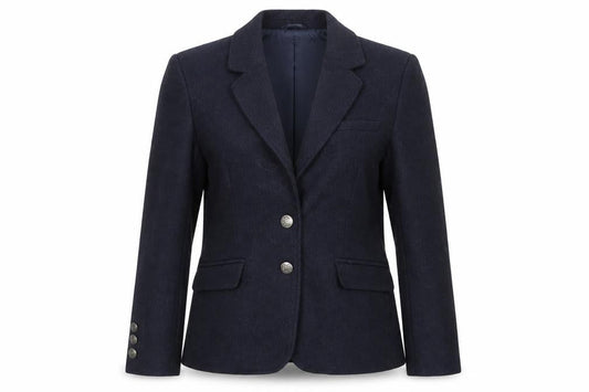 Womens UK Size 14 Cotton Traders Blue Jacket